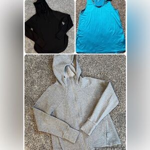 2/$12 Athletic Works Hoodies Performance Tank Top Casual Athletic Bundle